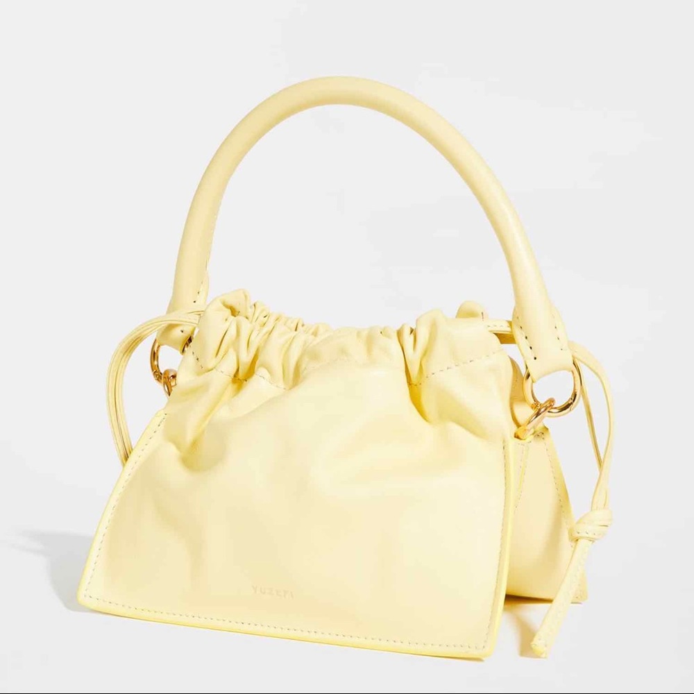 Yuzefi Mini Bom Bag in Lemon NWOT - Picture 10 of 16
